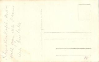 Első világháborús osztrák-magyar katonák az olasz front hegyi állásában / Schwalbenkofel ansicht geg...