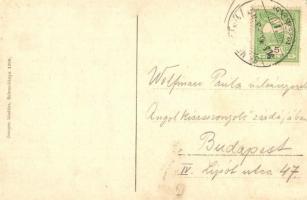 1909 Selmecbánya, Schemnitz, Banska Stiavnica; Hegybányai (Szélaknai) kapu, Leányvár. Joerges / gate...