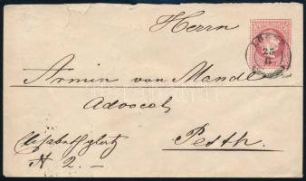 ~ 1867 5kr PS-cover 
