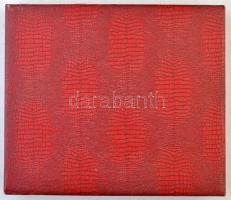 Olaszország 1971(?) Budrino Városháza egyoldalas Br plakett, dísztokban (137x198mm) T1-,2 / Italy 19...