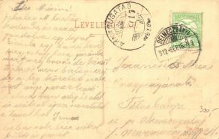 1912 Selmecbánya, Schemnitz, Banska Stiavnica; Ó- és Újvár. Joerges / old and new castles