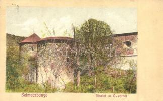 1912 Selmecbánya, Schemnitz, Banska Stiavnica; Óvár. Joerges / old castle (Rb)