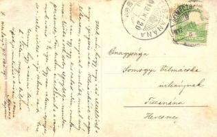 1912 Selmecbánya, Schemnitz, Banska Stiavnica; Óvár. Joerges / old castle (Rb)