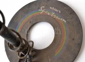 White's Coinmaster fémkereső detektor, h: 113 cm