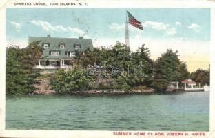 26 db régi amerikai városképes lap / 26 pre-1945 American town-view postcards; United States of Amer...