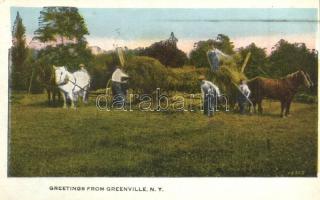 26 db régi amerikai városképes lap / 26 pre-1945 American town-view postcards; United States of Amer...