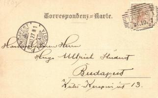 1897 (Vorläufer!) Camporosso, Monte Lussari, Maria Luschari; sanctuary, pilgrimage place