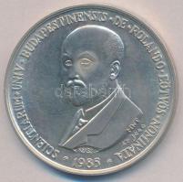 Kelemen Kristóf (1922-) 1985. "MÉE Budapest / Pázmány Péter - Eötvös Lóránd" Ag emlékérem ...