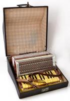 Matelli Marnitz tangóharmonika, kis javításra szorul szép állapotban, saját dobozában