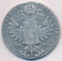 Ausztria 1780SF Tallér Ag "Mária Terézia" utánveret T:2-  felső perem foglalatnyom
Austri...