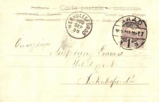 1900 Geisha X. / Asian style Art Nouveau. Cristoph Reisser's Söhne Wien V/1.  litho s: Raphael ...