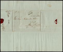 1845 A Magyar Középponti Vasút társaság levele a rimaszombati vasgyár társaságnak a következő 3 év r...