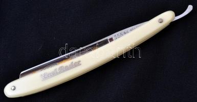 Carl Rader Solingen 155/4/8-as borotva, jelzett, bakelit nyéllel, Robert Höhmann Söhne tokkal, h: 23...