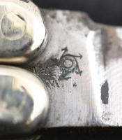 Pfeiring Solingen női pillangókés, összecsukható, cell. nyéllel, felújított, alpakka paklival, h: 13...