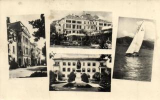 89 db MODERN fekete-fehér magyar városképes lap az 1950-es és 1960-as évekből / 89 modern black and ...