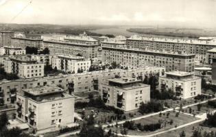 89 db MODERN fekete-fehér magyar városképes lap az 1950-es és 1960-as évekből / 89 modern black and ...