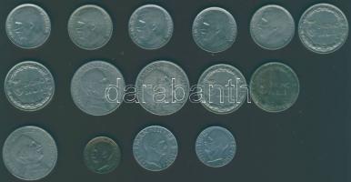 Olaszország kis tétel 1920. 50c (3c) + 1921. 50c (2x) + 1922. 1L (2x) + 1923. 2L (2x) + 1924. 1L (2x...