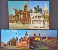 126 db MODERN magyar városképes lap / 126 modern Hungarian town-view postcards