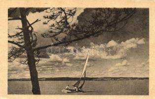 30 db főleg MODERN magyar hajós motívumlap / 30 mostly modern Hungarian ship motive postcards