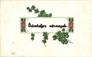 15 db RÉGI névnapi üdvözlet / 15 pre-1945 Name Day greeting cards