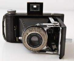 Kodak Six-20 Model A fényképezőgép, Anastar 100 mm f/6.3 objektívvel, Dakon zárral, működőképes, nag...