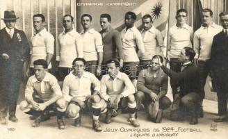 Uruguay National Football Team, Olympic champions of the 1924 Summer Olympics. AN Paris 160.