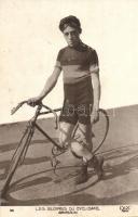 Robert Grassin, French cyclist who specialized in motor-paced racing. DIX Paris 36.