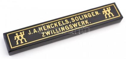 J.A. Henckels Solingen 78-as borotva, eredeti tokjában, h:24 cm