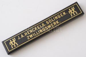 J.A. Henckels Solingen 78-as borotva, eredeti tokjában, h:24 cm