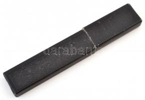 Tennis Solingen 80-as borotva  gyöngyház utánzatú cell. nyéllel, eredeti tokban h: 24 cm