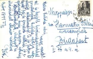 1944 Győr, látkép télen, templom. photo