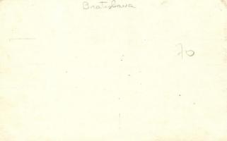 1919 Pozsony, Pressburg, Bratislava; Slavn. dni v Bratislave (Prespurk) 4-5/2 1919. Hosté od Malacka...