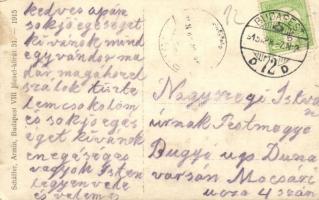 1915 Osztrák-magyar katonák csoportképe / WWI Austro-Hungarian K.u.K. military soldiers. Schäffer Ár...