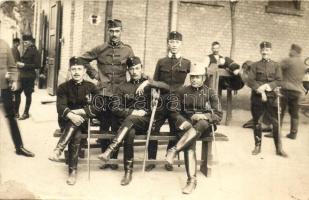 Honvéd huszárok / WWI Hungarian hussars. photo (EK)