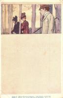 Wiener Künstler-Postkarte. Druck und Verlag Philipp & Kramer. XIII/7. s: RK (kis szakadás / small tear)
