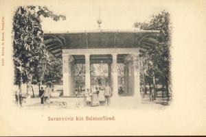 BAlatonfüred Savanyúvíz kút