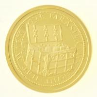 DN "II. Vilmos Németország császára" Au emlékérem (1,56g/0.585) T:PP
ND "Wilhelm II ...