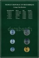 Mozambik 1980-1982. 50c-20M (6xklf), "Coin Sets of All Nations" forgalmi szett felbélyegze...