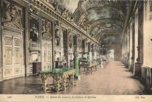 Paris, Musee du Louvre, Galerie dApollon / museum interior