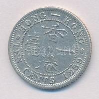 Hongkong 1889. 10c Ag "Viktória" T:2 Hong Kong 1889. 10 Cents Ag "Victoria" C:XF Krause KM#6.3