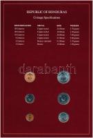 Honduras 1957-1980. 1c-50c (6xklf), "Coin Sets of All Nations" forgalmi szett felbélyegzet...