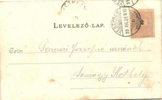 1899 Veszprém, vár. Kiadja Köves és Boros (fl)