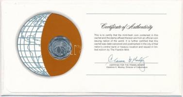 Bangladesh 1974-1979. 10p "Nemzetek pénzérméi" felbélyegzett borítékban, bélyegzéssel, hol...