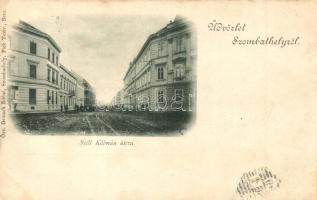 1899 Szombathely, Steinamanger; Széll Kálmán utca, Pető Ármin üzlete. Özv. Deutsch Edéné kiadása (fa)