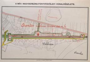 1913 Klösz György és Fia Térképészeti és Kőnyomdai Műintézet reklámanyaga, eredeti reklámos borítékb...