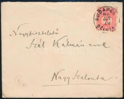 1886 VÉDETT! Arany László (1844-1898) tragikus levele sógorának, Szél Kálmán nagyszalontai esperesne...