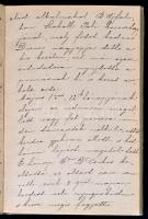 cca 1890 Kisgyermek gyermekkoráról szóló kézzel írt emlékkönyv, hozzá több korabeli levél  Hímzett b...