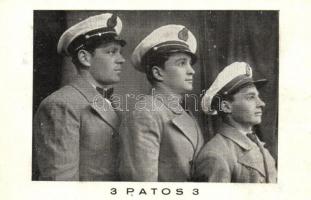 7 db RÉGI motívumos képeslap: artisták, zenészek / 7 pre-1945 motive postcards: circus, musicians, w...