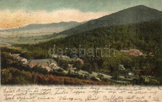 1902 Parád, Gyógyfürdő látképe. Kiadja Klein Mór (EK)