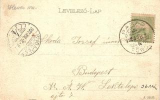 1902 Parád, Gyógyfürdő látképe. Kiadja Klein Mór (EK)